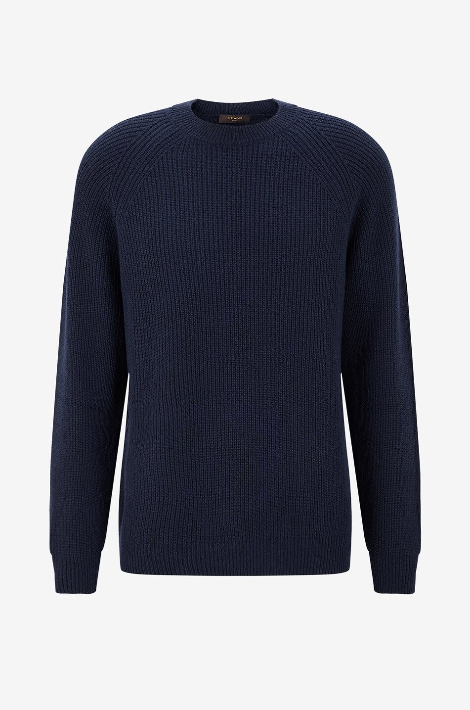 ZANONE Pullover mit Rundhalsausschnitt aus Strick Giro Rag Herren MITTELBLAU 1