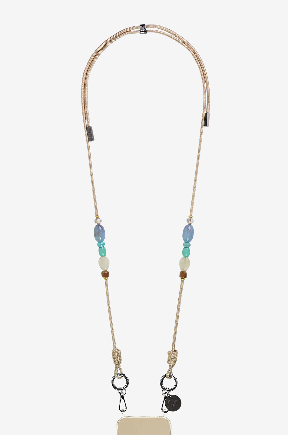 LA COQUE FRANCAISE Handy-Band mit Perlen Inaya Damen BEIGE 1