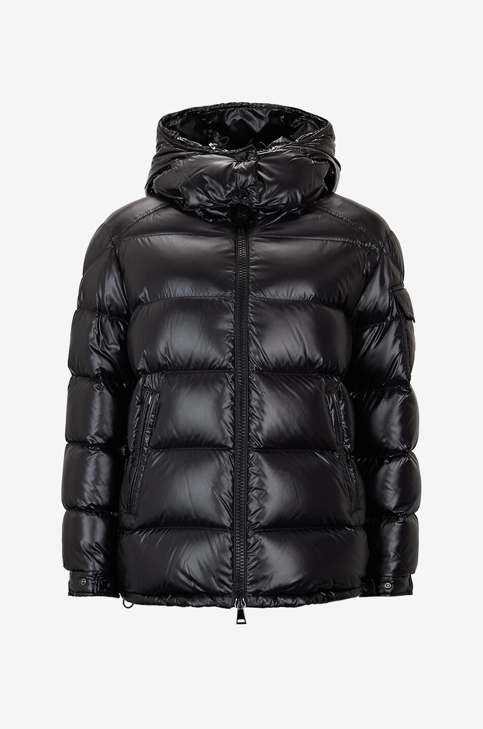 Maire short down jacket with hood