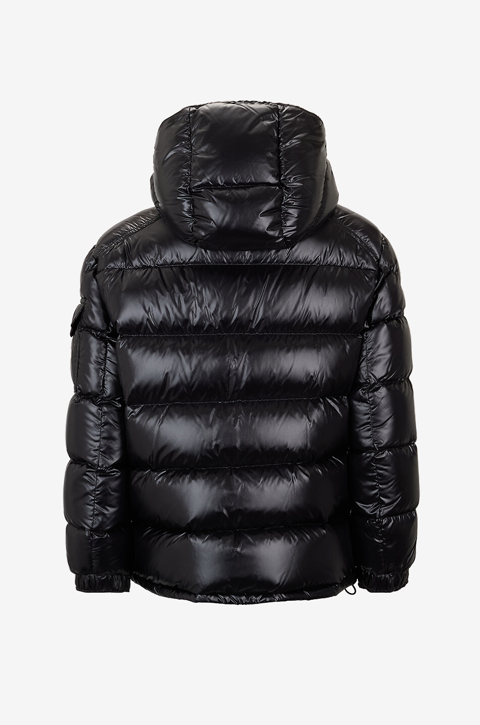 MONCLER Maire short down jacket with hood Women BLACK 2