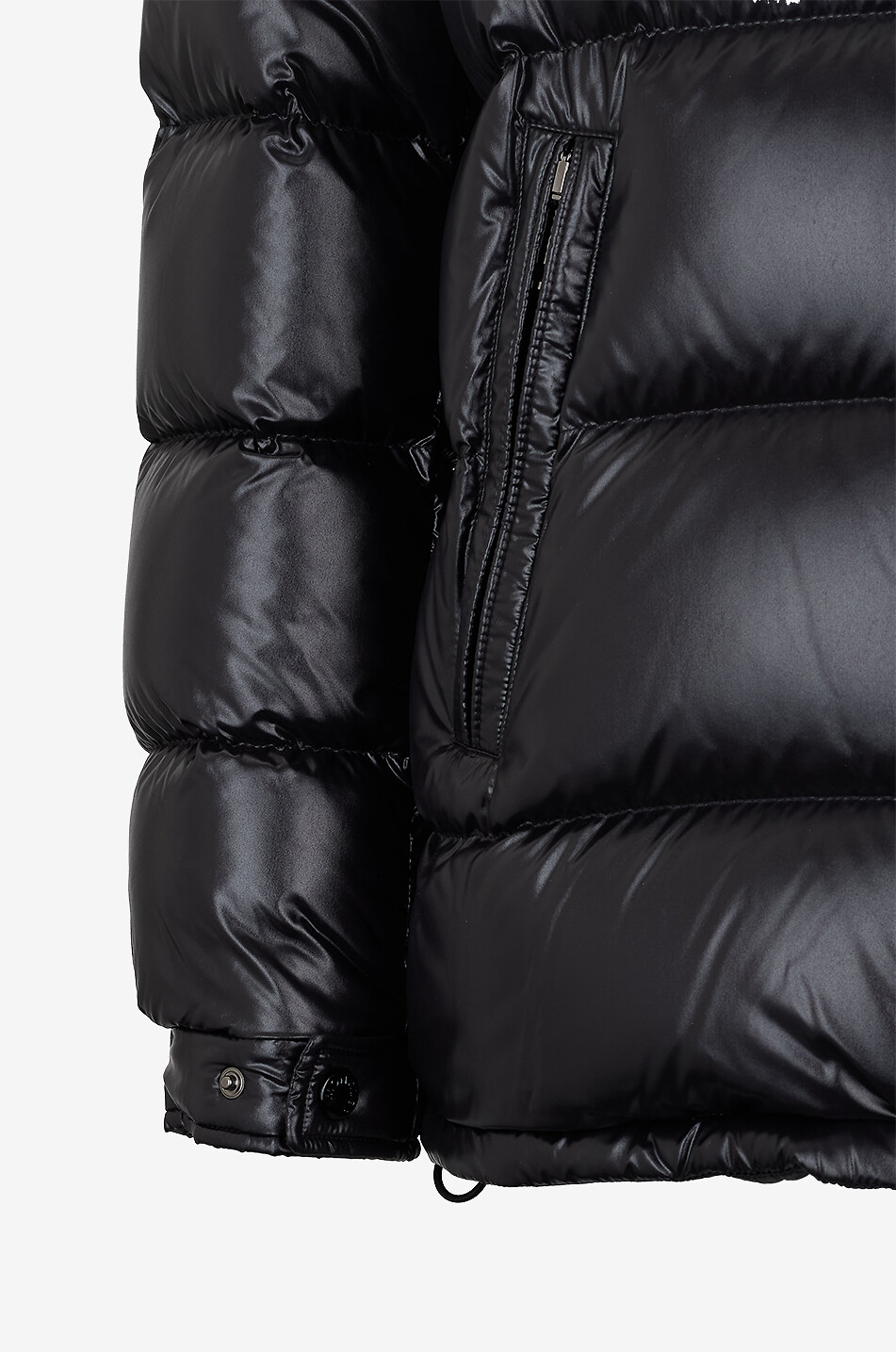 MONCLER Maire short down jacket with hood Women BLACK 3