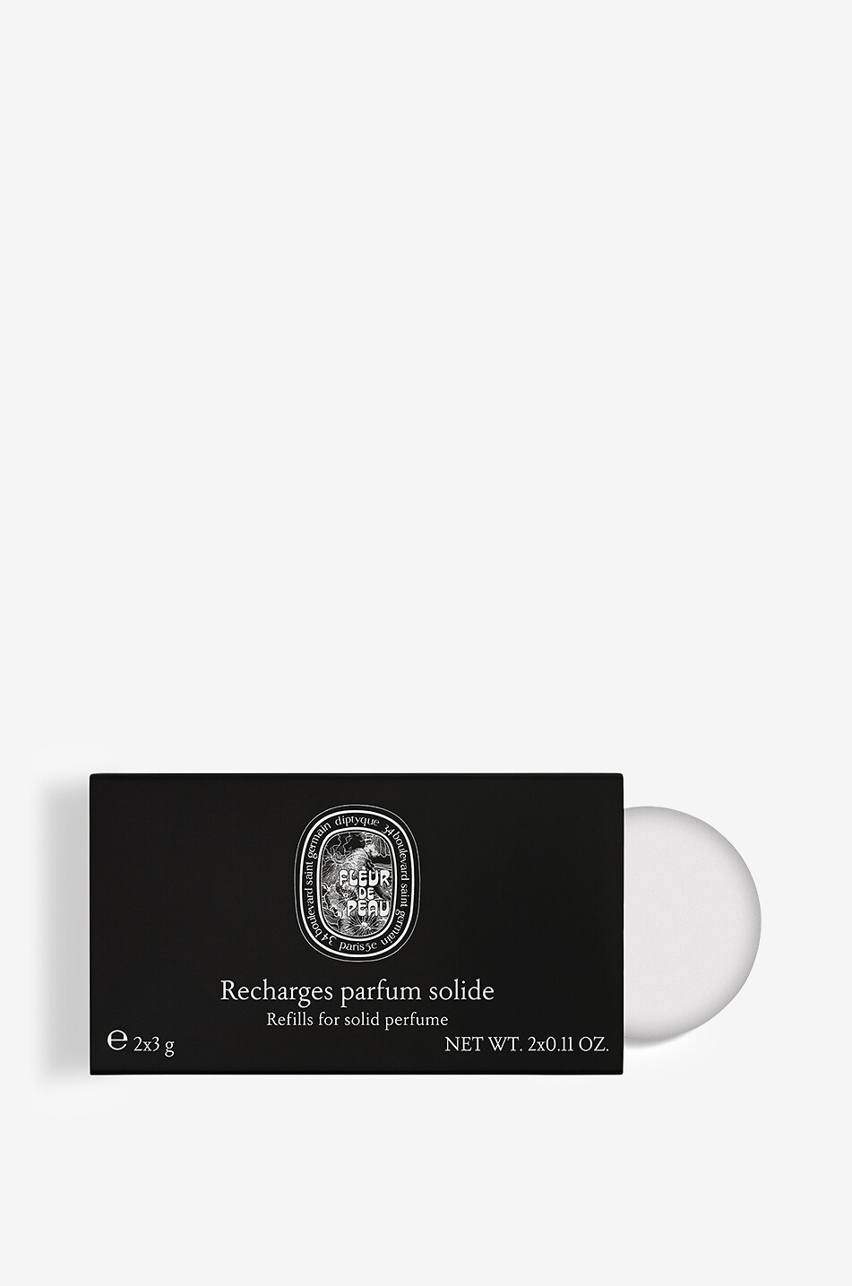 DIPTYQUE Fleur de Peau solid perfume refill - 2x3g Unisex Colourless 1