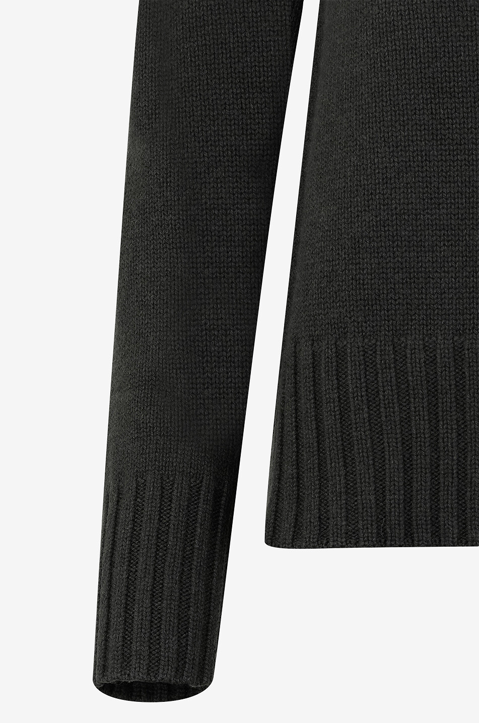 'S MAX MARA Mantova wool and cashmere funnel neck jumper Women GREEN 3