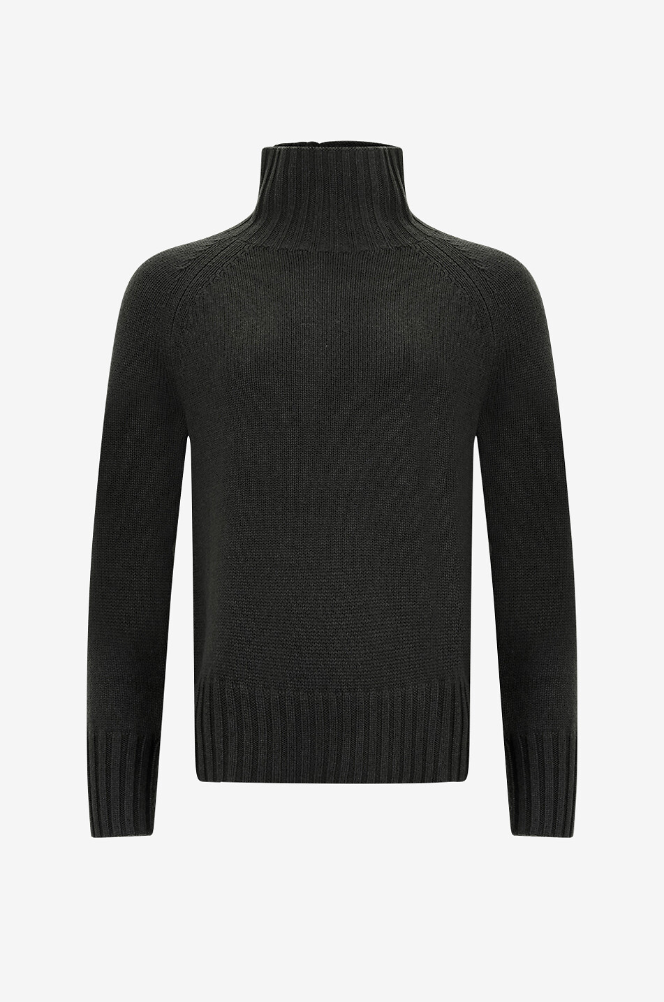 Mantova wool and cashmere funnel neck jumper
