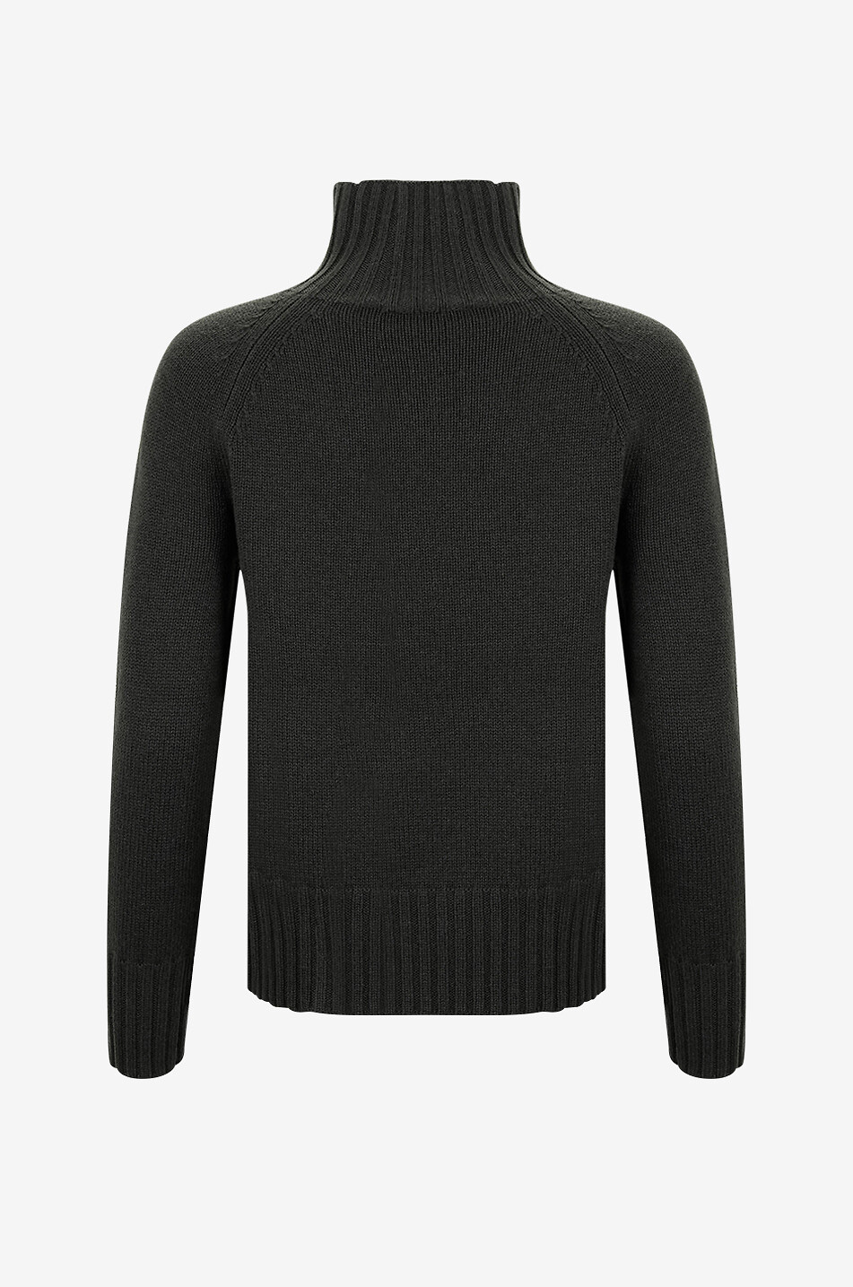 'S MAX MARA Mantova wool and cashmere funnel neck jumper Women GREEN 2