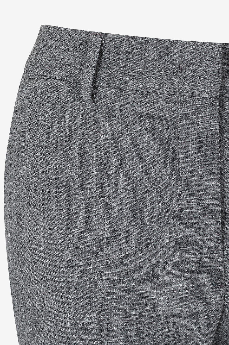 SEDUCTIVE Pantalon droit en toile Rosie Femme GRIS 3