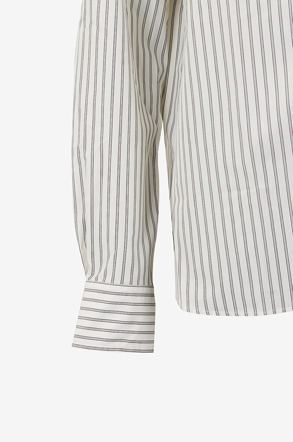 SOEUR Langarm-Hemd aus gestreifter Popeline Bermudes Damen BUNT 2