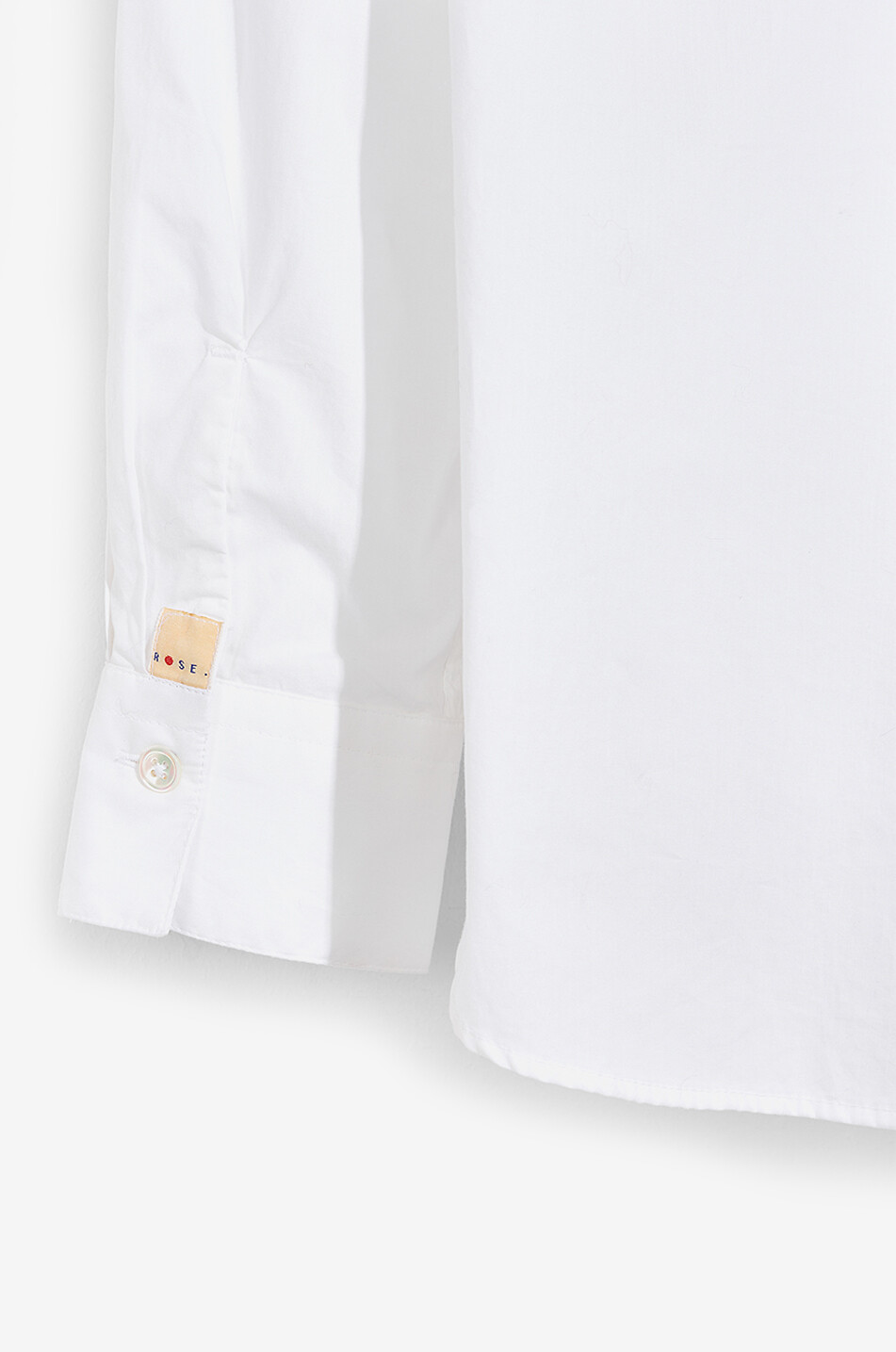 BELLEROSE Chemise oversize en gaze de coton fille Ironie Fille BLANC 4