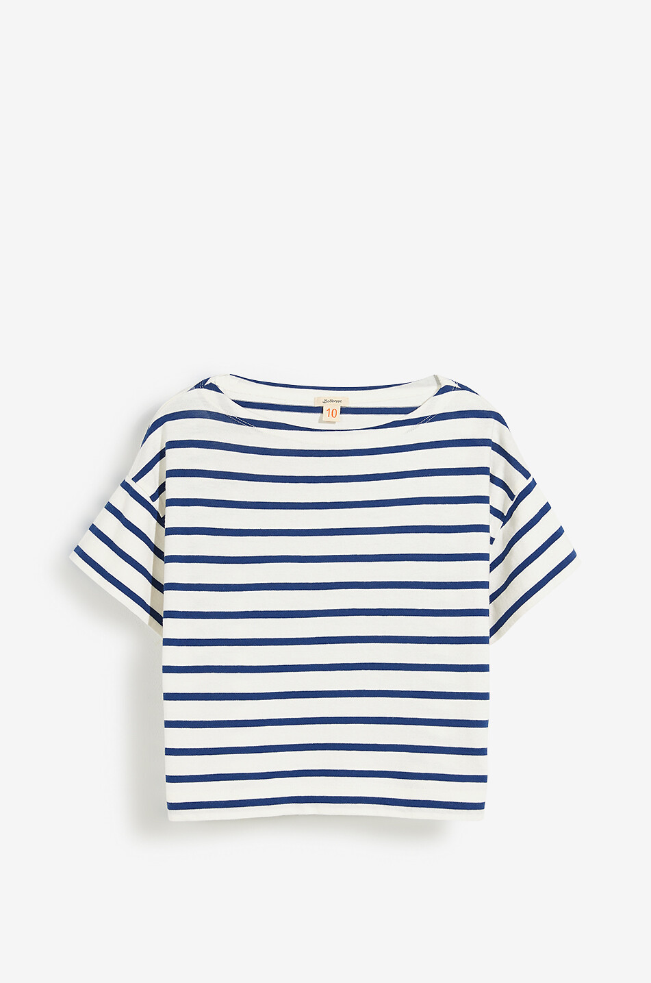 T-shirt boxy rayé fille Vassy