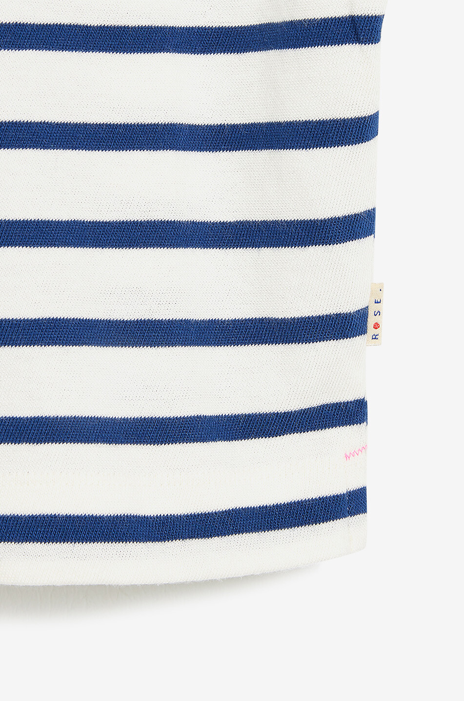 T-shirt boxy rayé fille Vassy