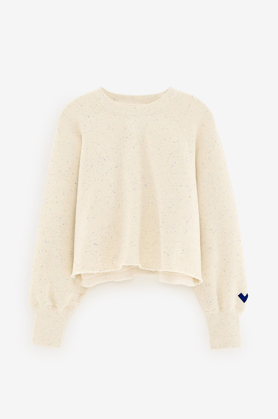 BELLEROSE Sweat-shirt boxy à col rond fille Fabina Fille Marron 1