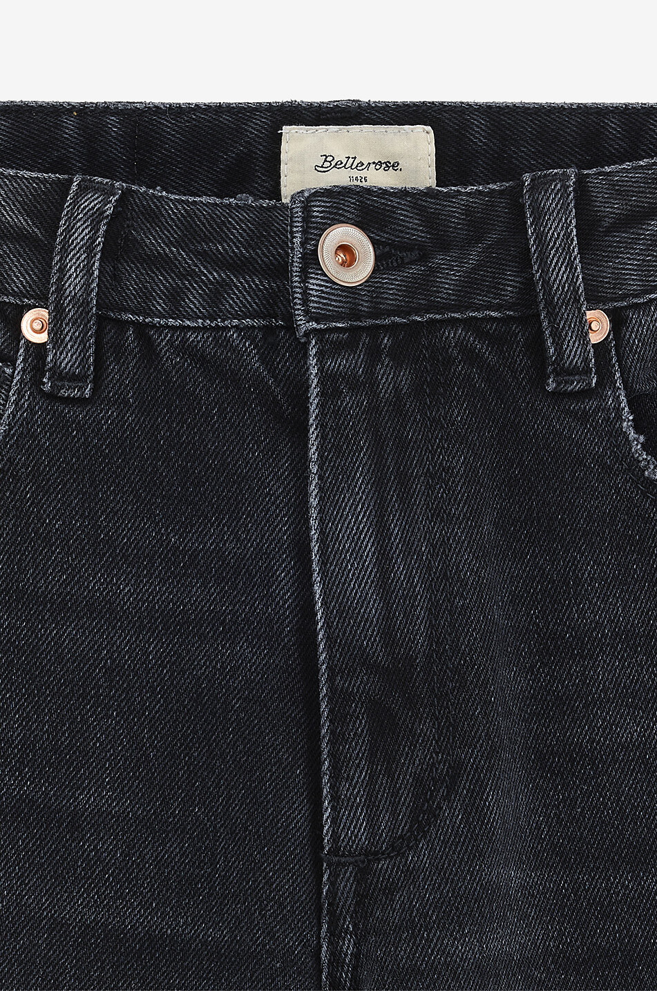 Jean évasé taille haute Wanda Used Black