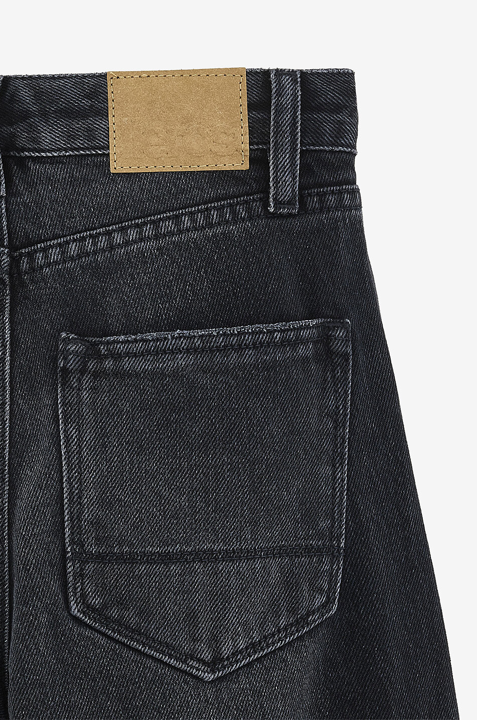 Jean évasé taille haute Wanda Used Black
