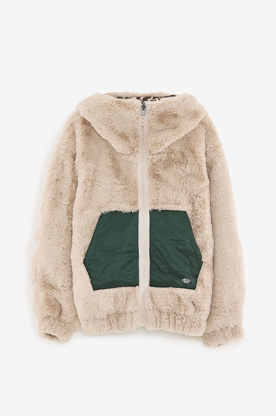BELLEROSE Wendbare Mädchen-Kapuzenjacke Habits Mädchen Braun 2