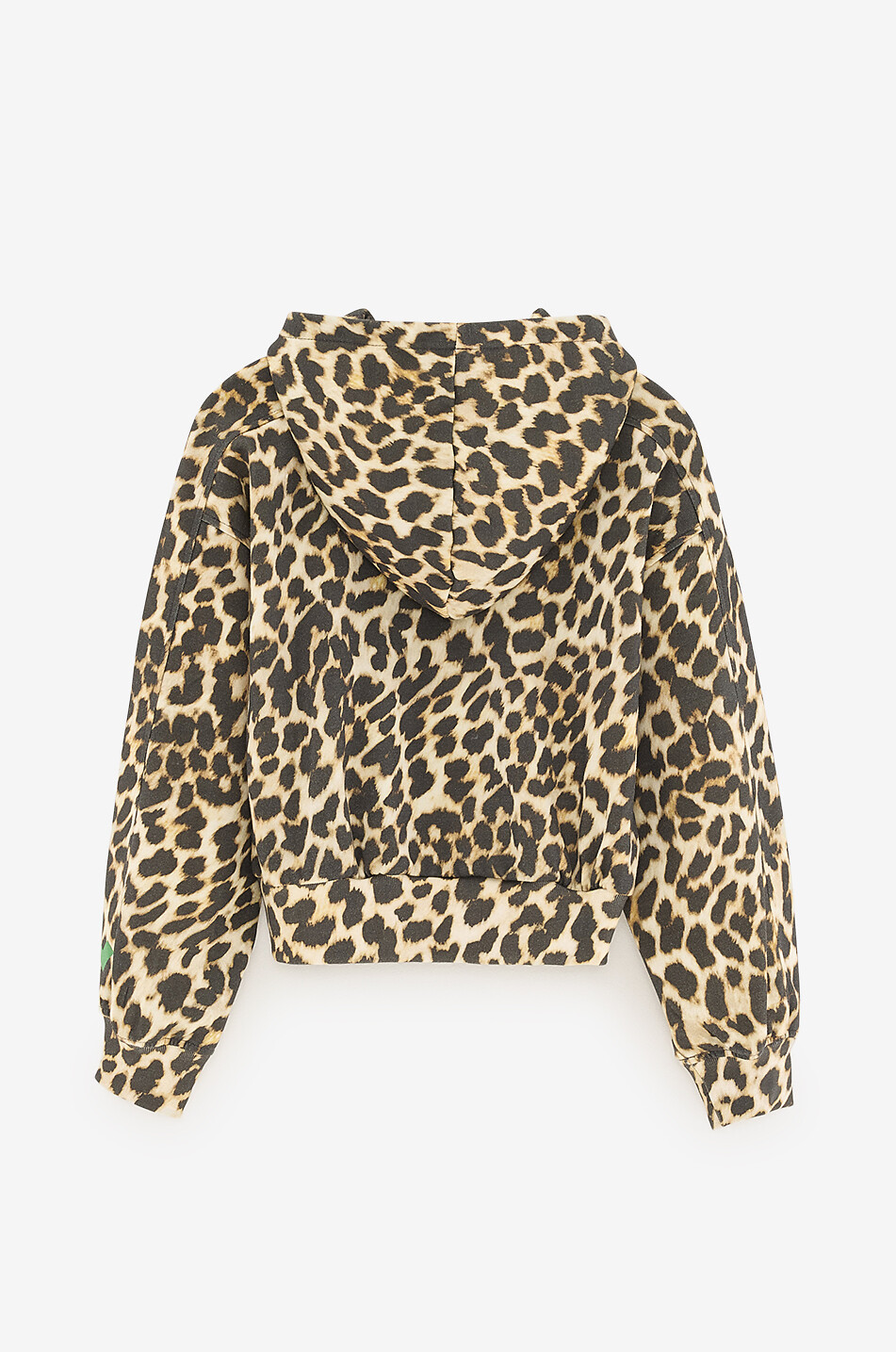 BELLEROSE Filla girls' leopard print hooded sweatshirt Girl Brown 2