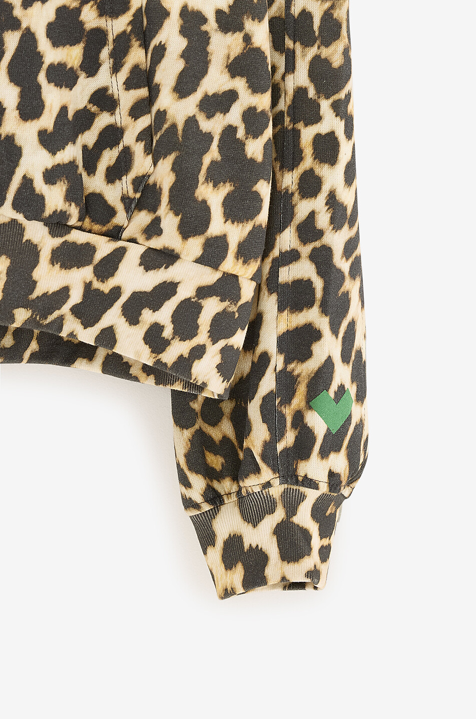 BELLEROSE Filla girls' leopard print hooded sweatshirt Girl Brown 3