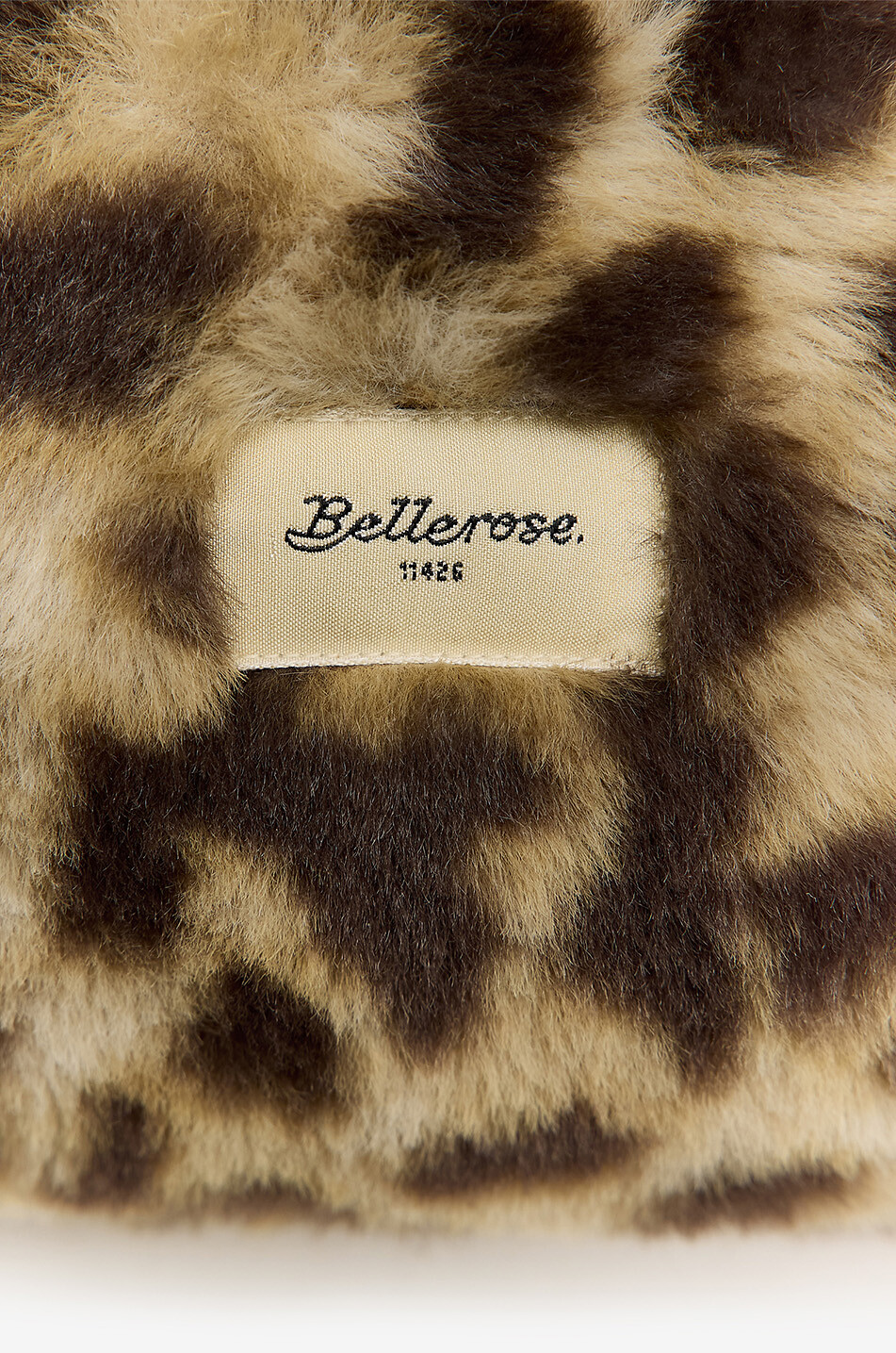BELLEROSE Sac à bandoulière en peluche léopard fille Heccy Combo Fille Marron 5