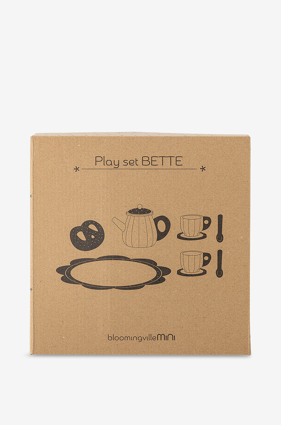 BLOOMINGVILLE Bette Play Set wooden tea set Unisex MULTI COLOURED 2