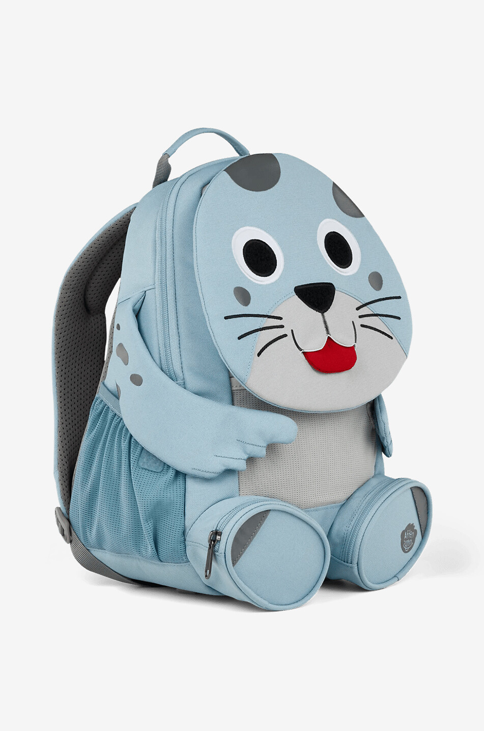 AFFENZAHN Kinder-Rucksack mit Robbenmotiv 8L Unisex HELLBLAU 4