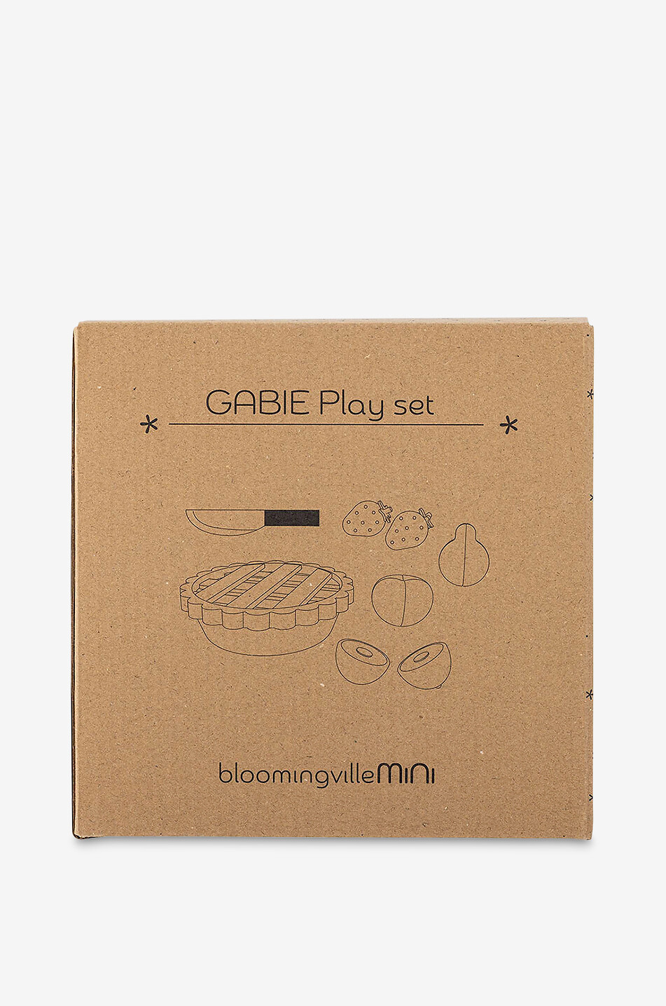 BLOOMINGVILLE Gabie Play Set wooden pie toy set Unisex MULTI COLOURED 5