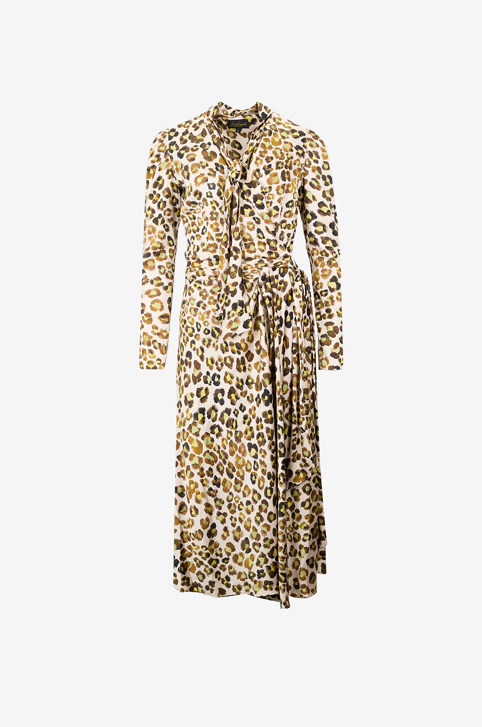 LUISA SPAGNOLI Crêpe-Wickelkleid mit Leopardenmuster Gratitudine Damen BUNT 1