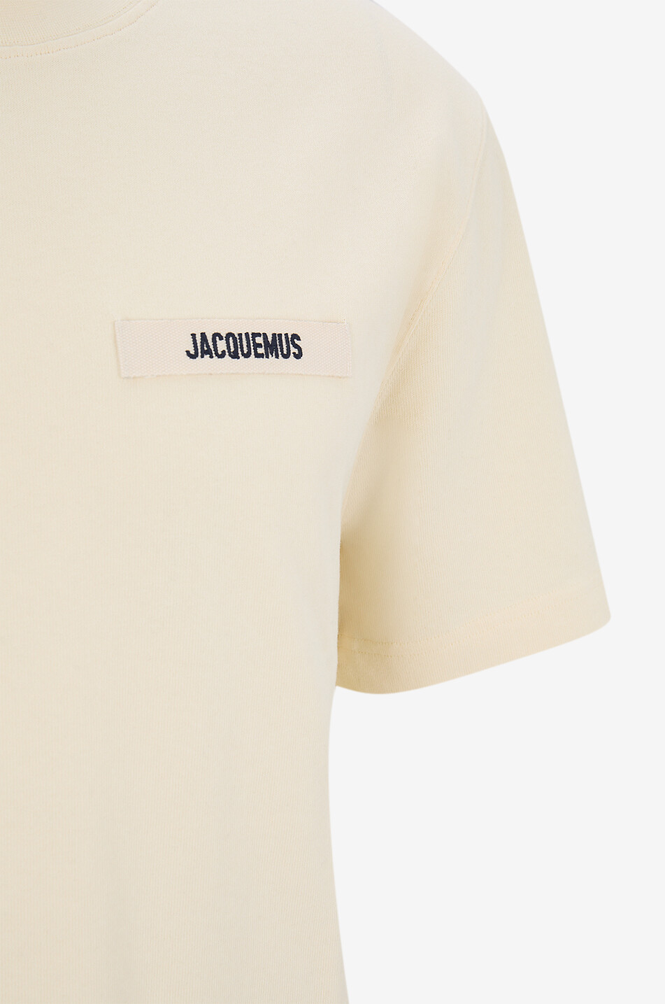 JACQUEMUS T-Shirt aus dickem Jersey Le Tshirt Gros Grain Herren BEIGE 3