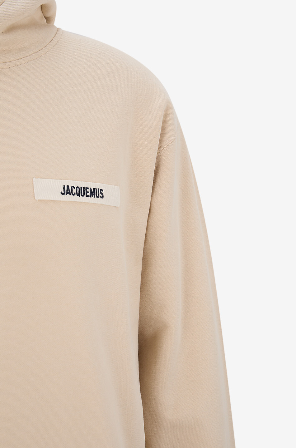 JACQUEMUS Le Hoodie Gros Grain hooded sweatshirt Men BEIGE 3