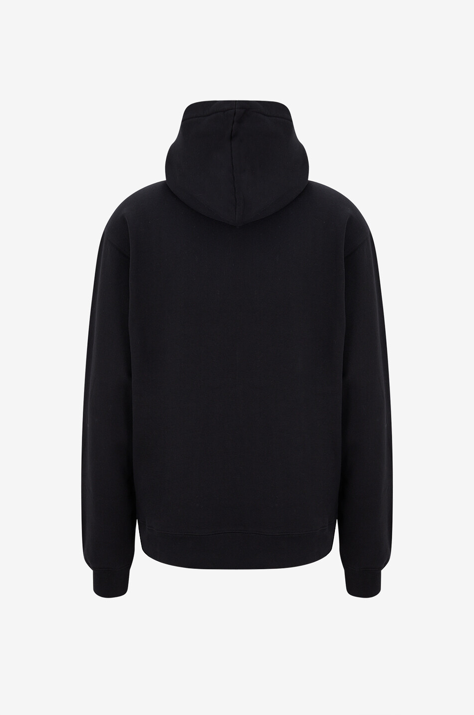 JACQUEMUS Le Hoodie Gros Grain hooded sweatshirt Men BLACK 2