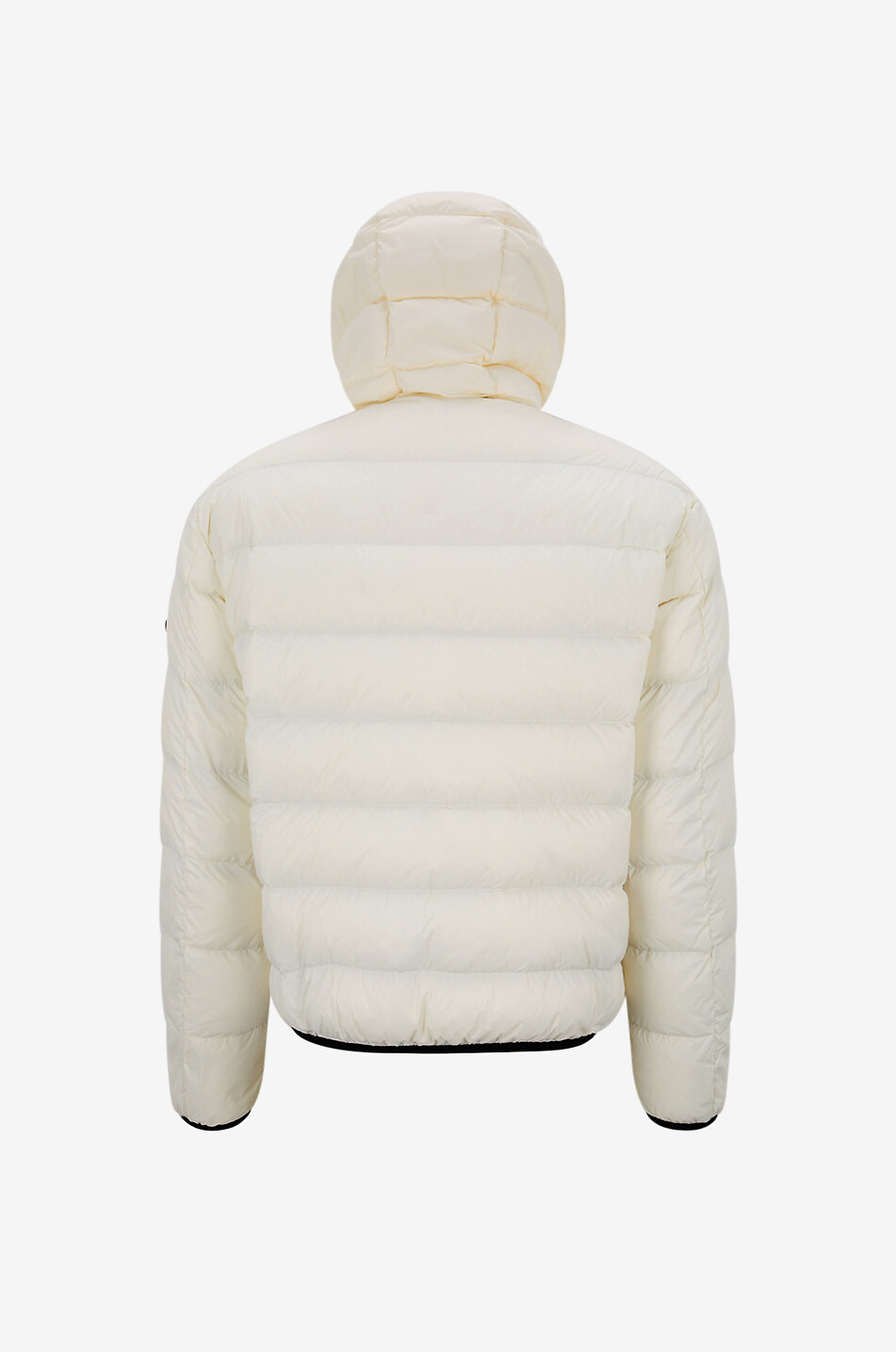 MONCLER Erdon short lightweight down jacket with hood Men WHITE 2
