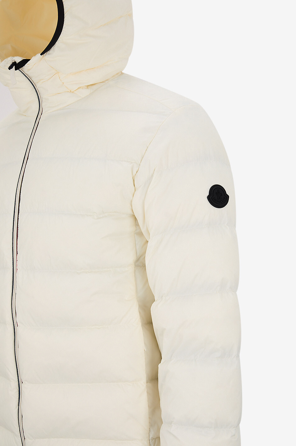 MONCLER Erdon short lightweight down jacket with hood Men WHITE 3