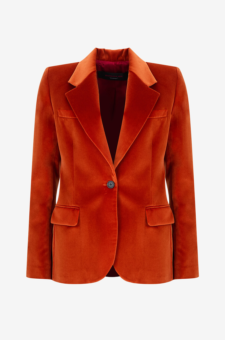 Blazer cintré en velours