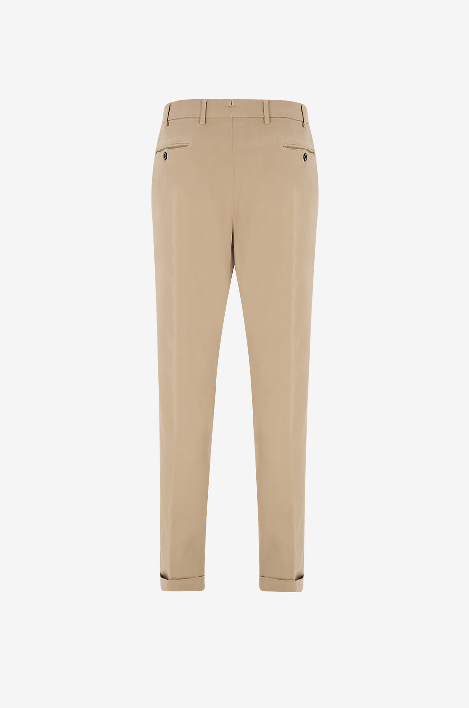 Pantalon Chino Pantalon A Carreau Beige Homme Pantalon chino en lin Blend à carr