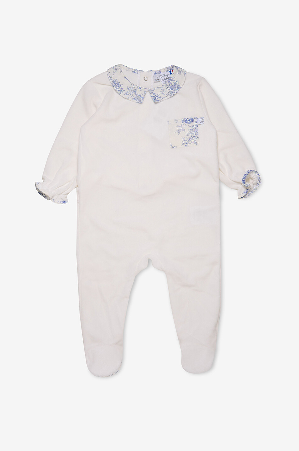 LES SONGES DE CELESTE Pyjama en éponge bébé Bébé BLANC 1