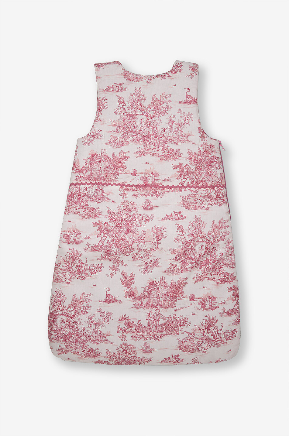 LES SONGES DE CELESTE Gigoteuse bébé en toile de Jouy Bébé ROSE 2