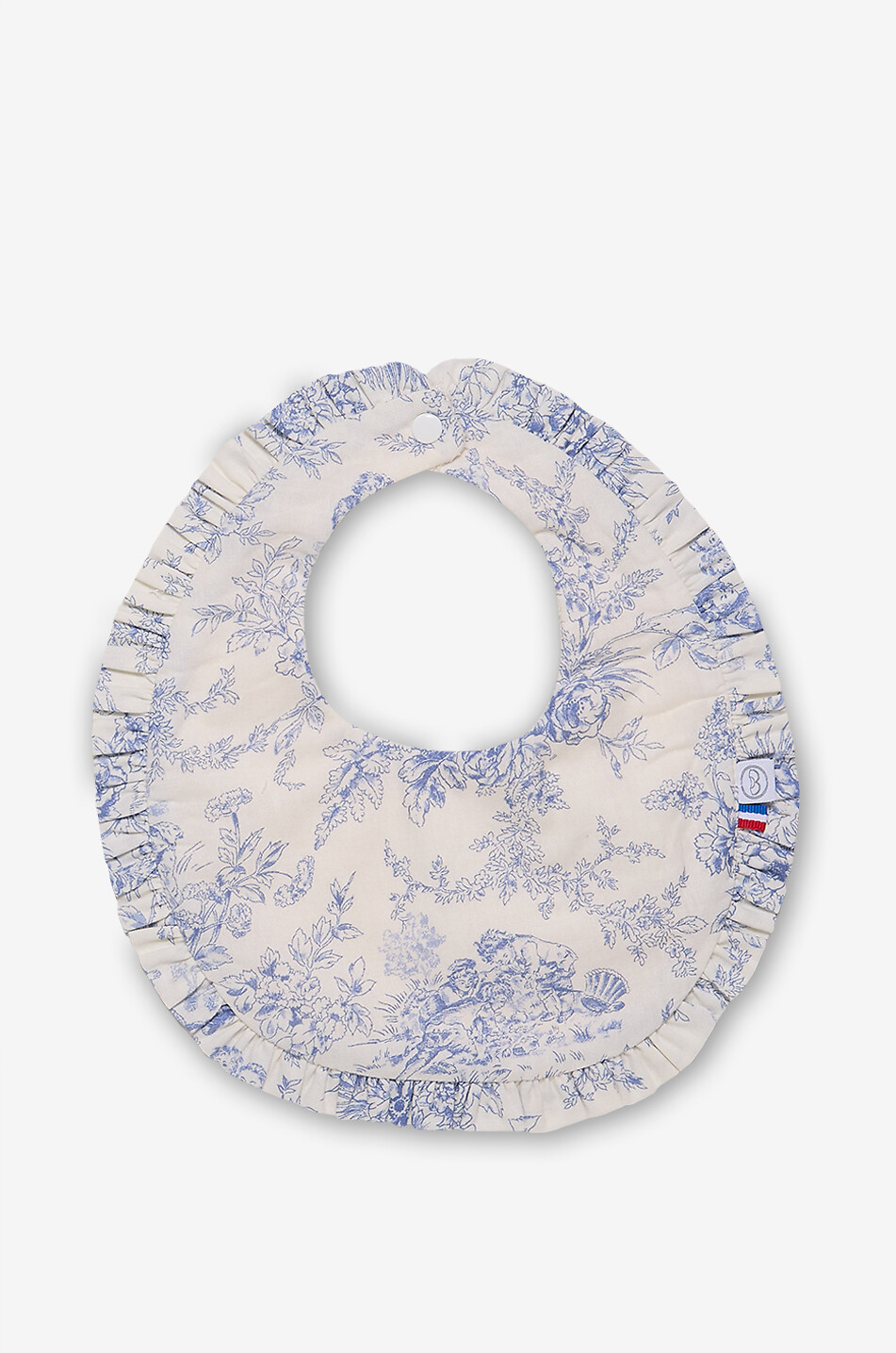 LES SONGES DE CELESTE Baby-Lätzchen mit Toile de Jouy-Print Baby BLAU 1