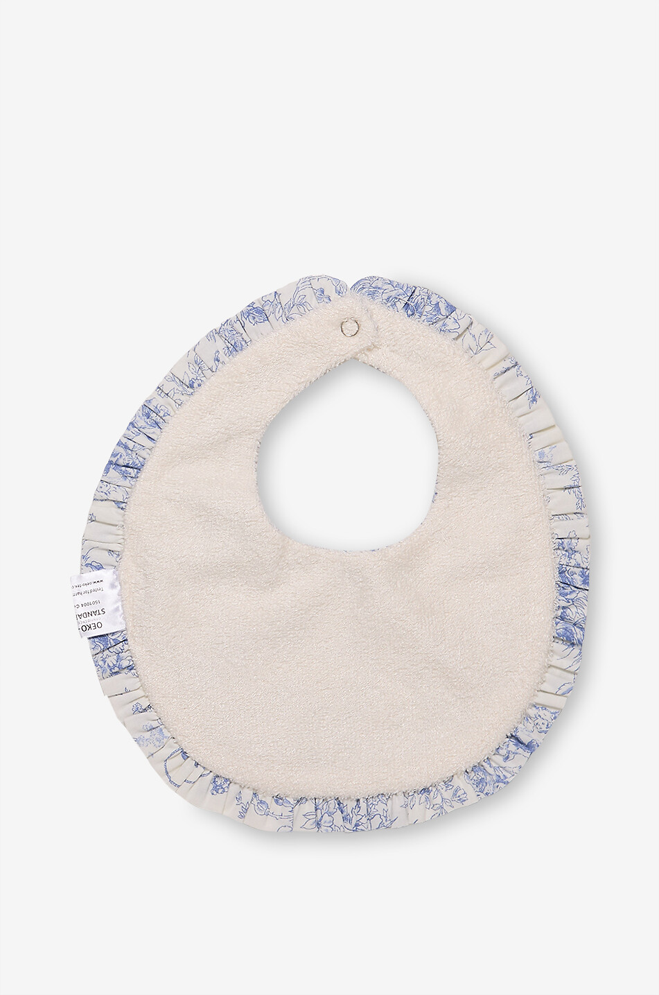 LES SONGES DE CELESTE Baby-Lätzchen mit Toile de Jouy-Print Baby BLAU 2