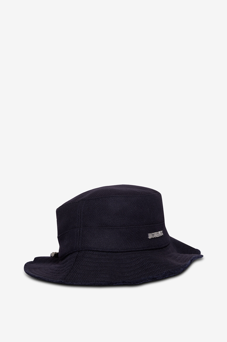 JACQUEMUS Le bob Artichaut wool twill bucket hat Women DARK BLUE 2