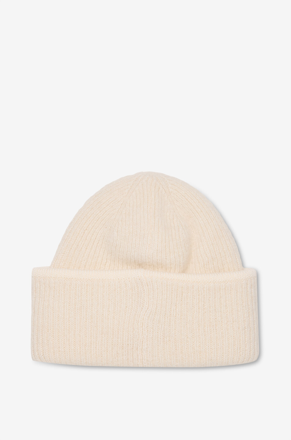 JACQUEMUS Alpaka-Rippstrickmütze Le bonnet Gros Grain Herren CREMEFARBEN 2