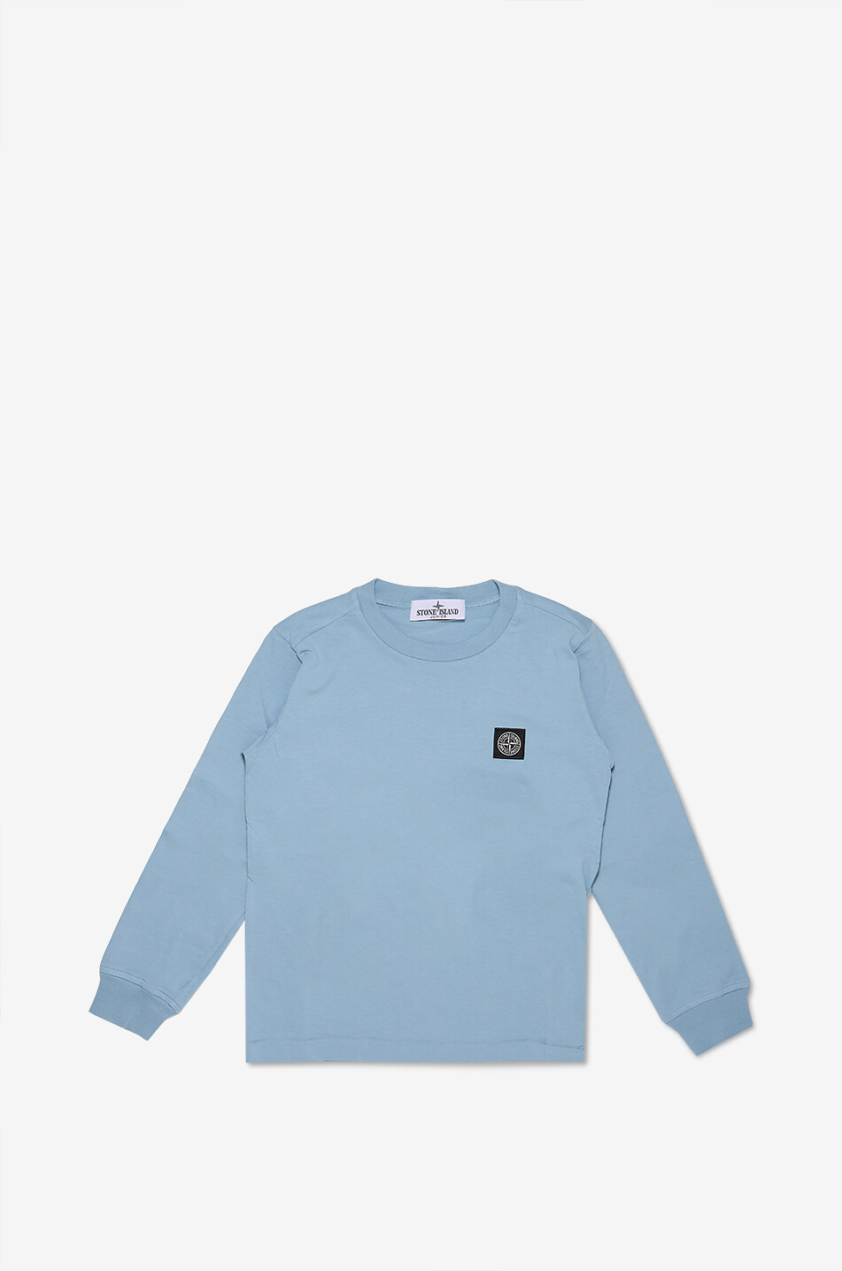 STONE ISLAND JUNIOR 2100002 Light Jersey boys' long-sleeved T-shirt Boy LIGHT BLUE 1