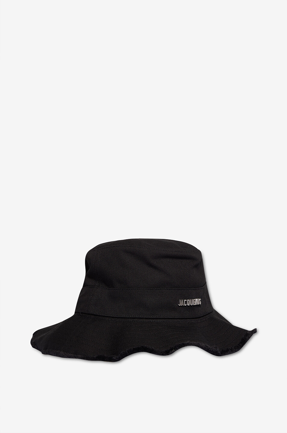 JACQUEMUS Le bob Artichaut cotton twill bucket hat Men BLACK 2