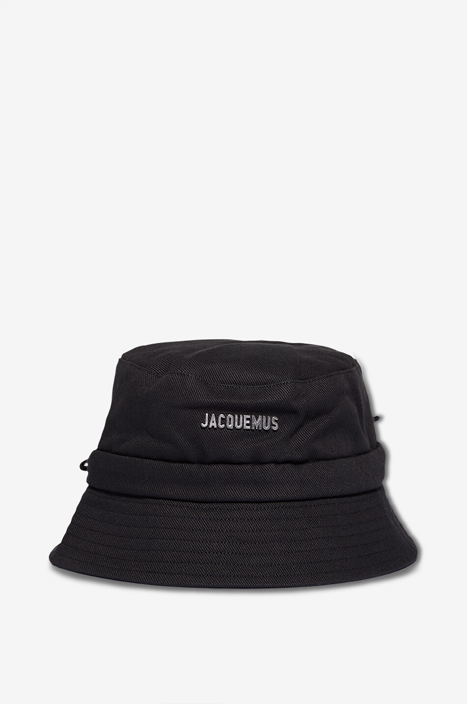 JACQUEMUS Anglerhut aus Baumwolltwill Le bob Gadjo Herren SCHWARZ 1