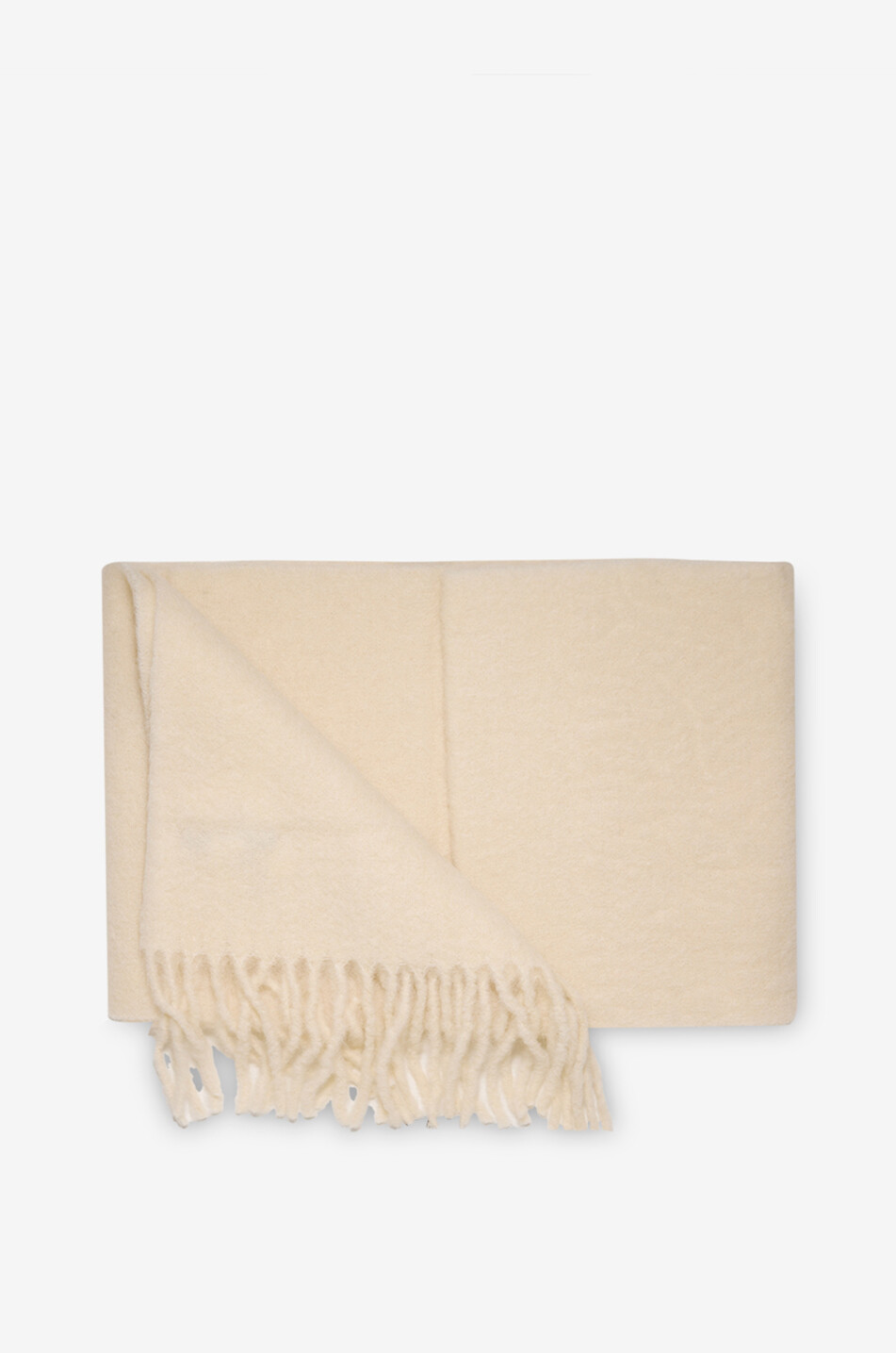 JACQUEMUS Écharpe tissée en alpaga mélangé L'écharpe Carro Homme BLANC CASSE 2
