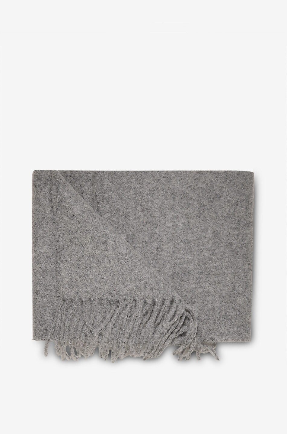 JACQUEMUS Écharpe tissée en alpaga mélangé L'écharpe Carro Homme GRIS 2