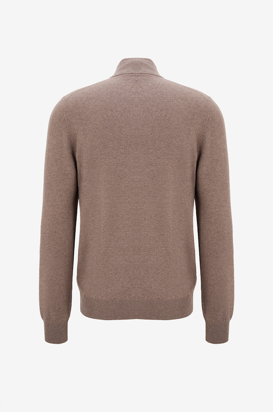 GRAN SASSO Pullover mit Stehkragen aus Schurwolle Viskose und Kaschmir Herren MITTELBRAUN 2