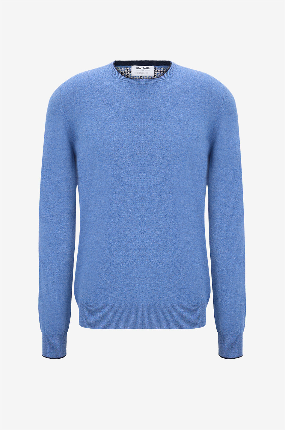 Fine-gauge wool and cashmere jumper with elbow patches GRAN