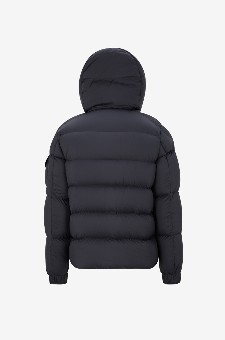 Kurze Daunenjacke aus mattem Nylon Moncler Maya 70