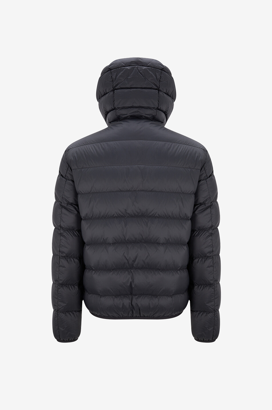 MONCLER Erdon short lightweight down jacket with hood Men BLACK 2