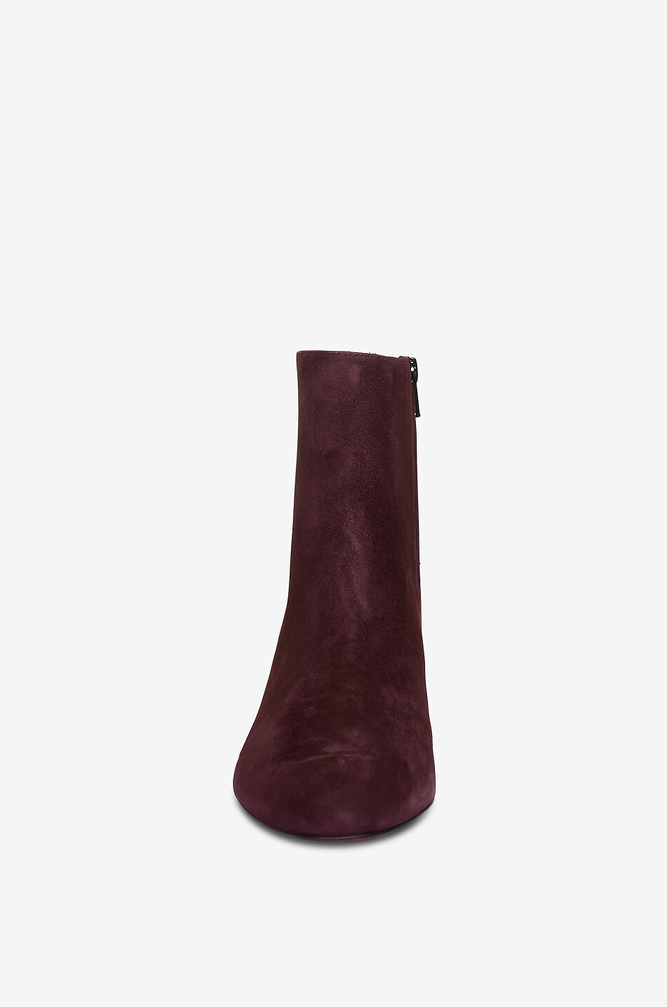 BONGENIE Wildleder-Stiefeletten mit Blockabsatz Kaoris Damen DUNKELVIOLETT 2