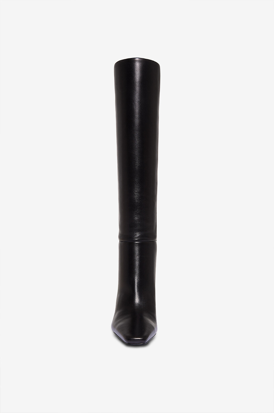 SAINT LAURENT PARIS Nappalederstiefel mit Absatz Jill 75 Damen SCHWARZ 2