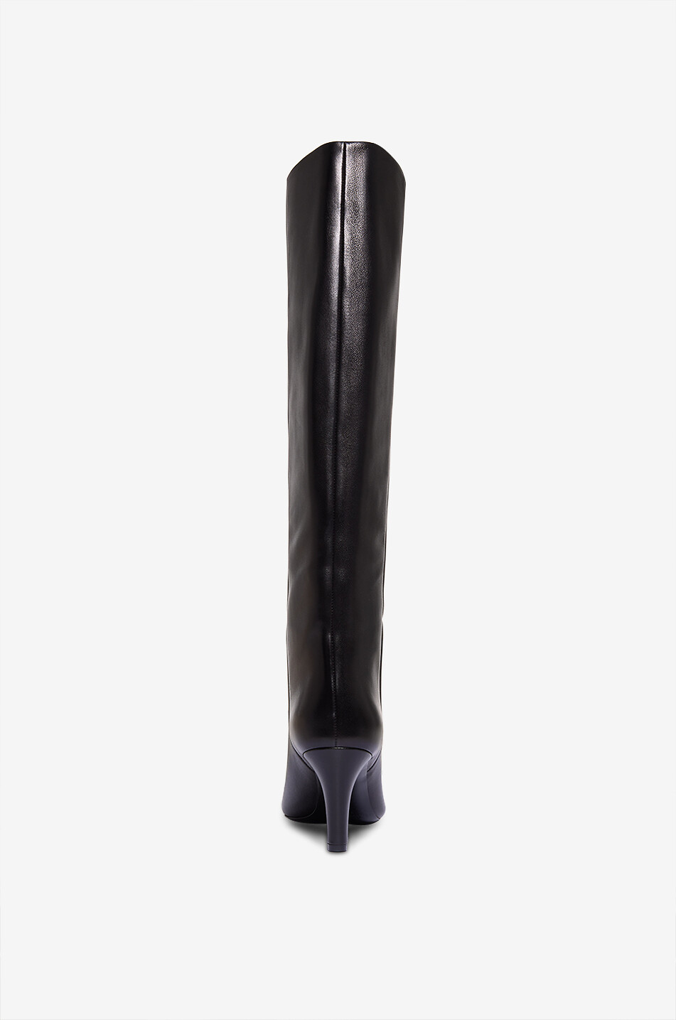 SAINT LAURENT PARIS Nappalederstiefel mit Absatz Jill 75 Damen SCHWARZ 4